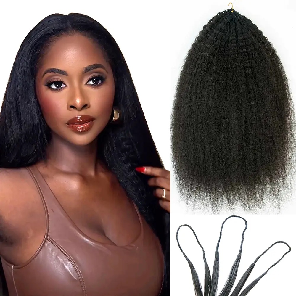 Knotless Kinky Straight Feathe - Human Hair Wigs review and price