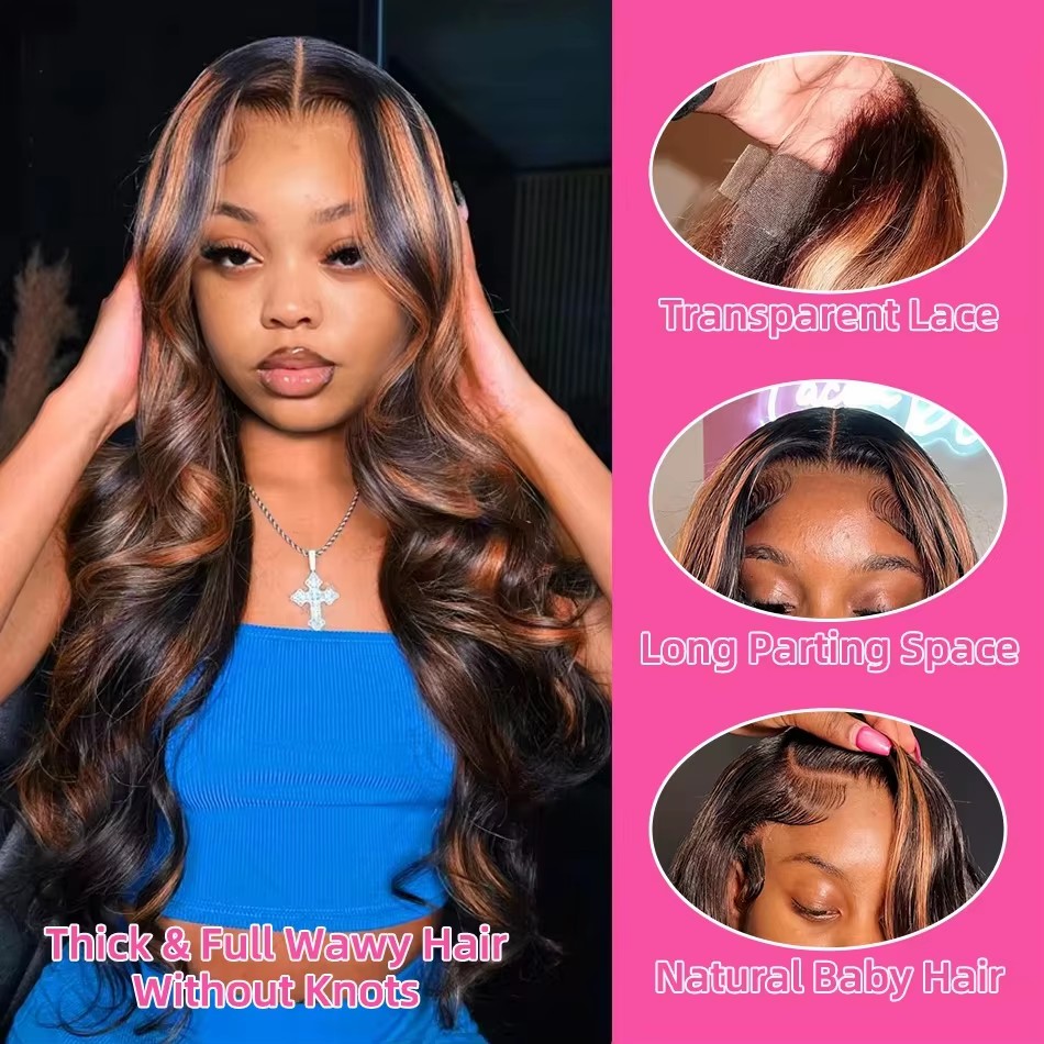 Highlight Ombre 13x4 Lace Fron - Lace Front Wigs review and price