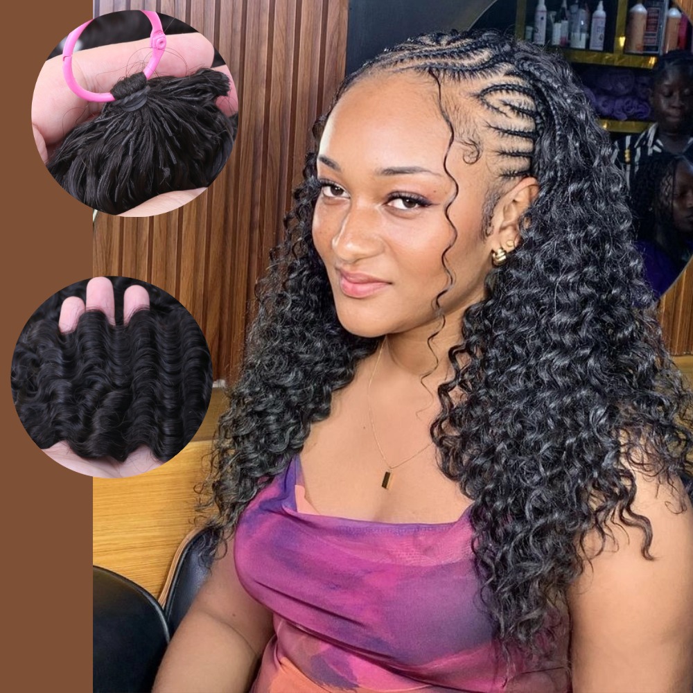 Human Crochet Hair for Black W - Hair Bundles review and price