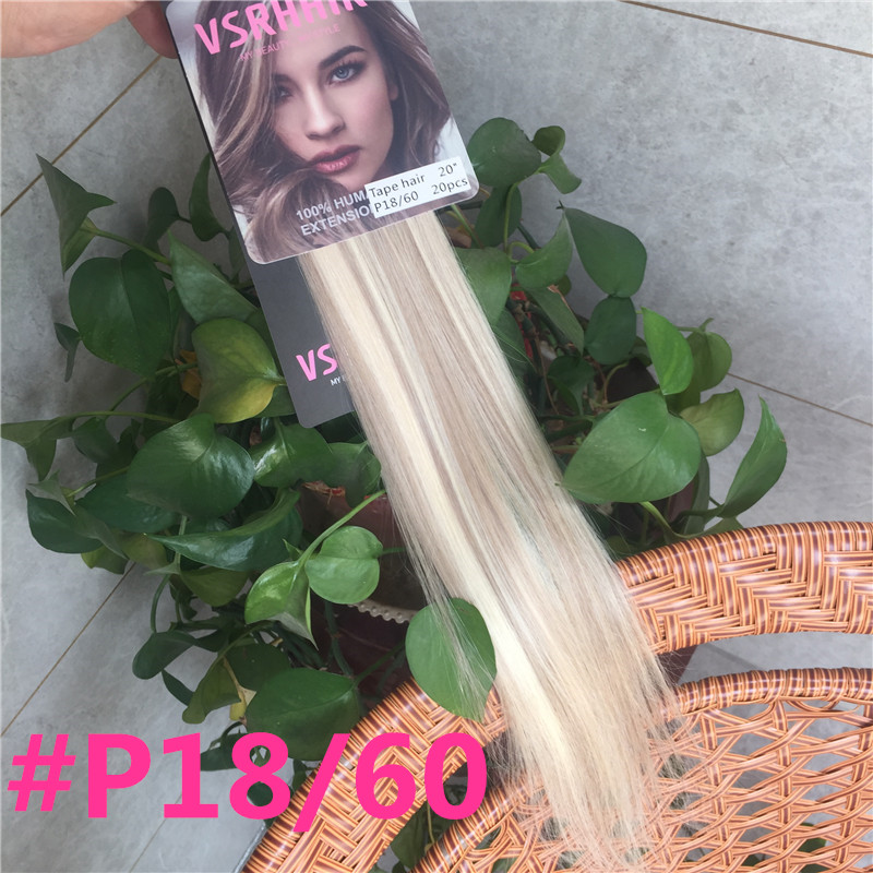 Vsrhair Tape In Hair 50cm 60cm - Invisible Tape In Extensions Real Hair review and price