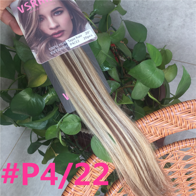 Vsrhair Tape In Hair 50cm 60cm - Invisible Tape In Extensions Real Hair review and price
