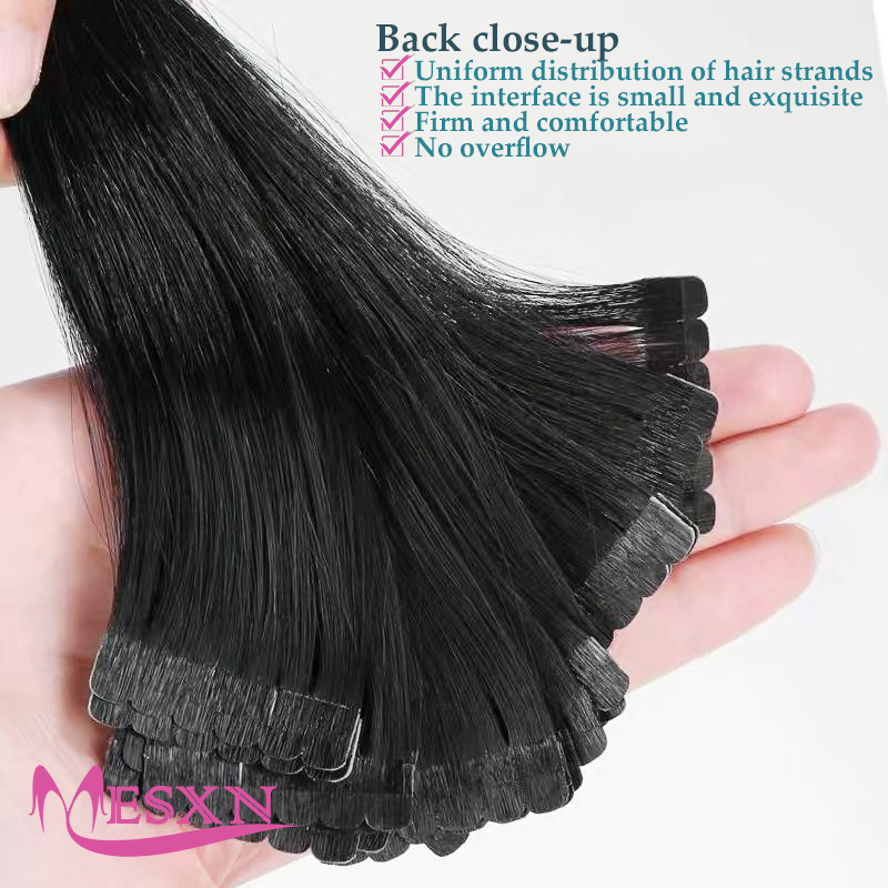 Mini Tape In Human Hair Extens - Invisible Tape In Extensions Real Hair review and price