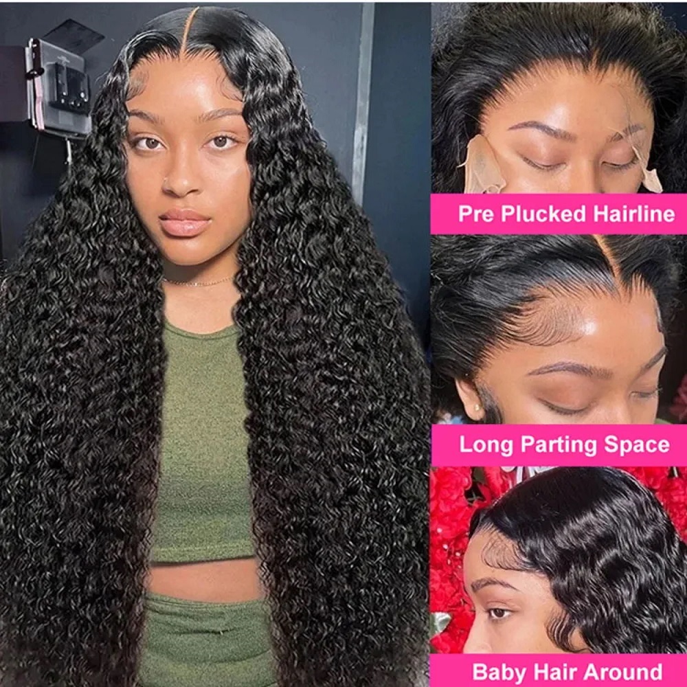 200 Density Natural Colored De - Human Hair Wigs review and price