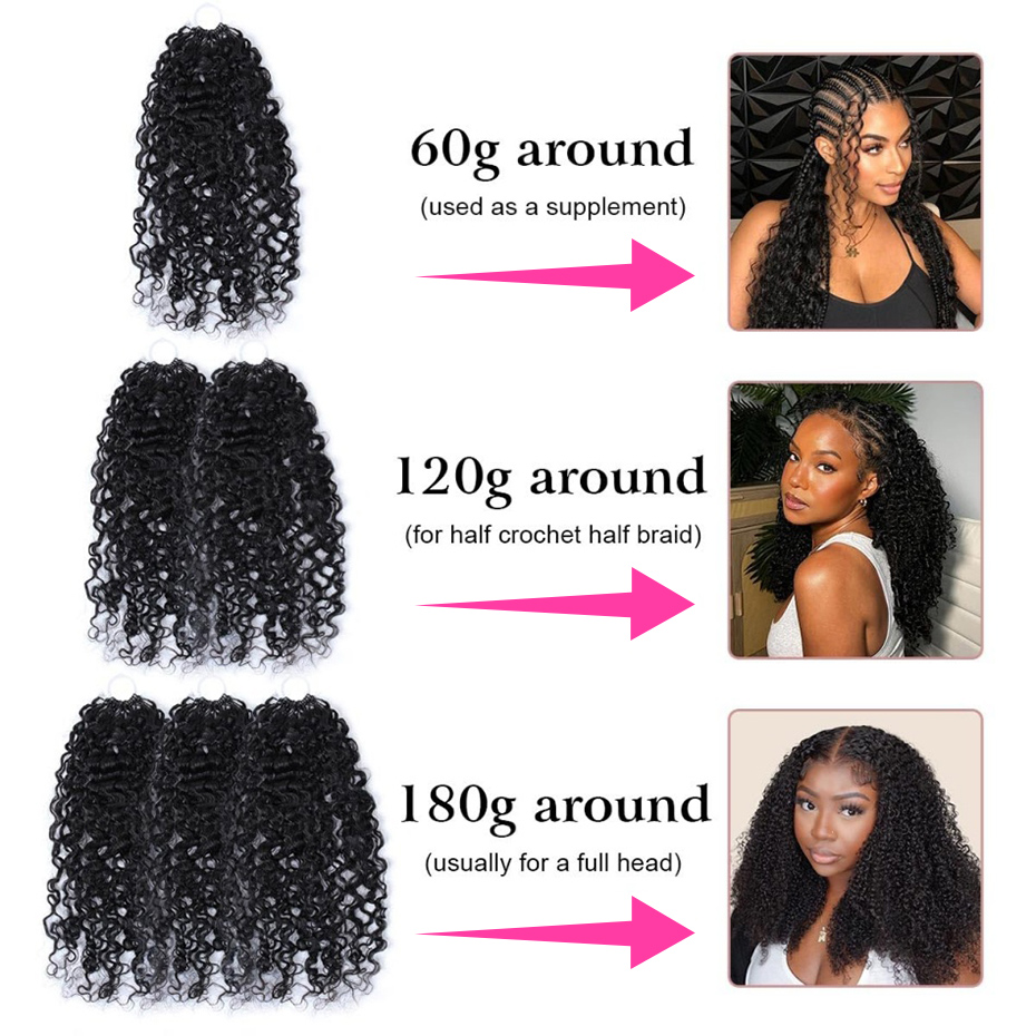 Natural Deep Wave Feather Croc - Hair Bundles review and price