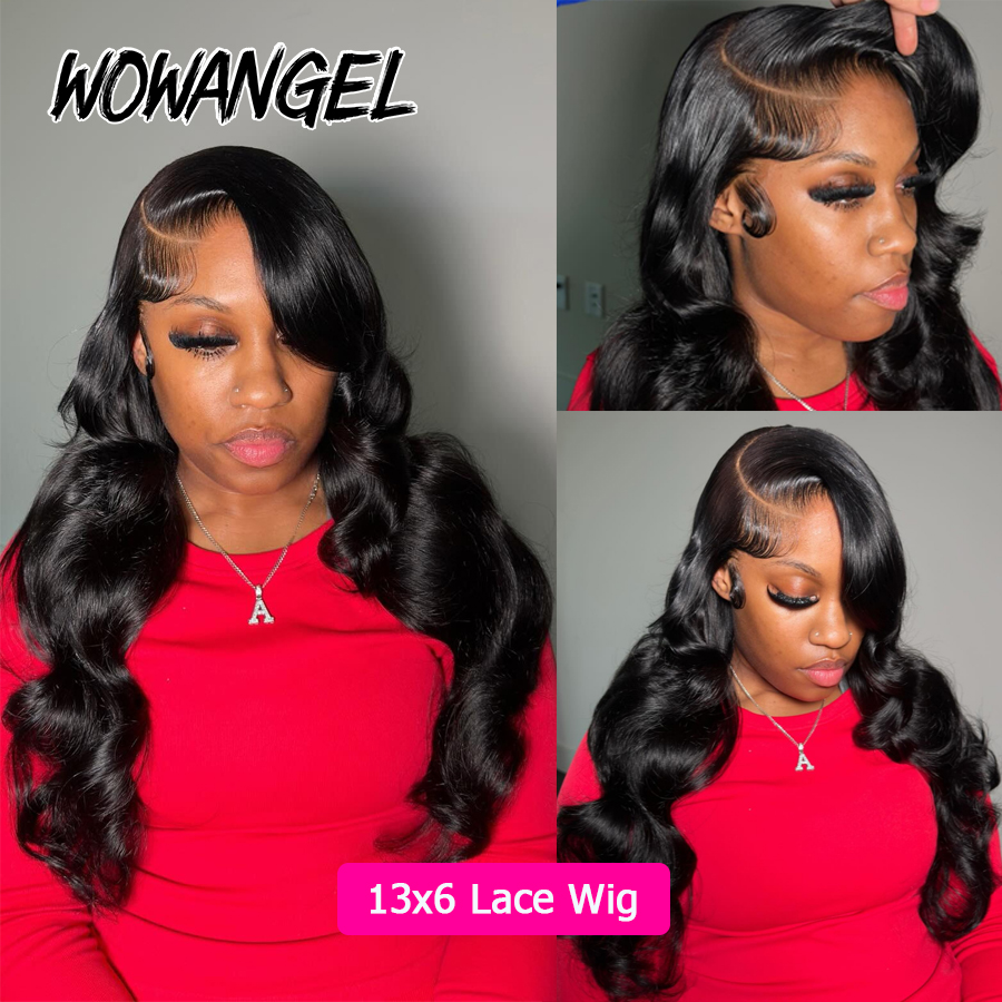 Wow Angel Body Wave Jet Black  - Lace Front Wigs review and price