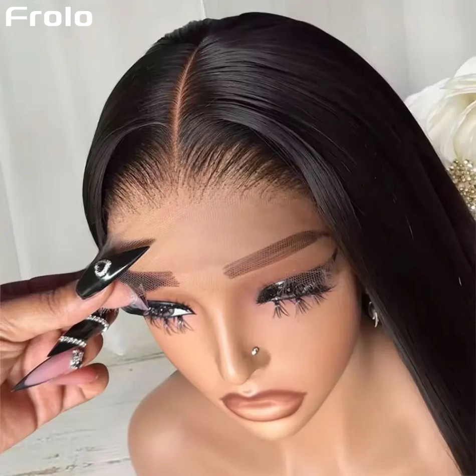 Glueless Bone Straight Human H - Lace Front Wigs review and price